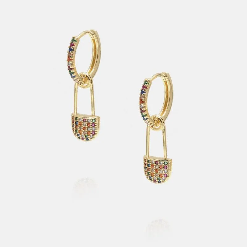 Faisean Glas Cruth Dangle Earring