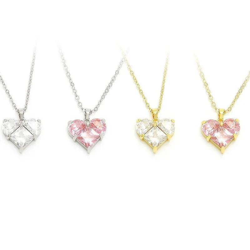 Croí Croí siogairlín plátáilte Óir