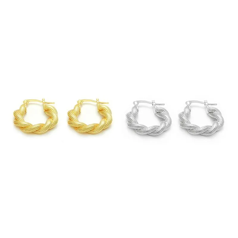 Earring Fonsa Twisted Rope